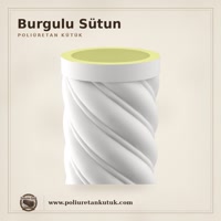 Poliüretan Burgulu Sütun