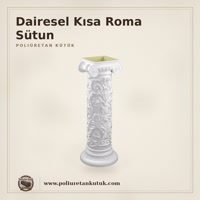 Dairesel Kısa Roma Sütun