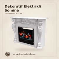 Dekoratif Elektrikli Şömine