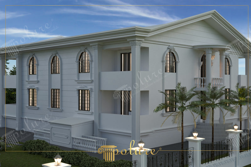 Poliüretan Pilaster Sütun ve Pencere Sövesi Dekorasyonları