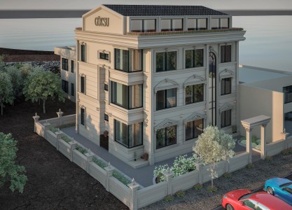 Dış Cephe Pilaster Sütun ve Söve Kaplama Uygulamaları