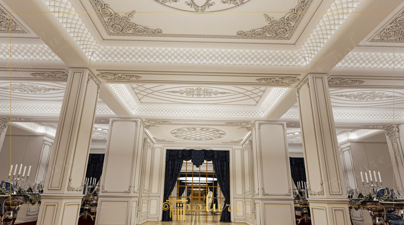 Otel ve Balo Salonları İçin Poliüretan Pilaster ve Panel Sistemleri