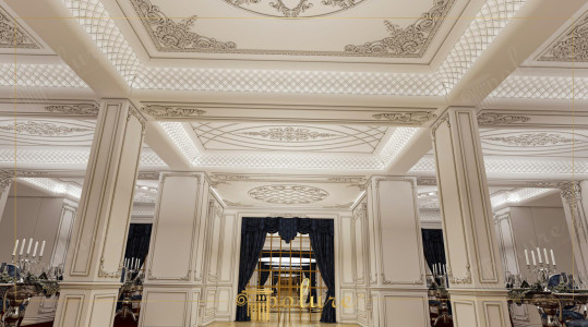 Otel ve Balo Salonları İçin Poliüretan Pilaster ve Panel Sistemleri