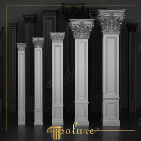 Poliüretan Panelli Pilaster Sütun Tasarımları