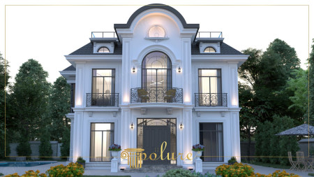 Havuzlu Villalarda Poliüretan Pilaster ve Söve Şıklığı