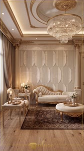 Korint Başlıklı Pilaster ve Poliüretan Duvar Paneli Uyumu