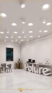 Modern Mağazalar İçin Poliüretan Gömme Armatür ve Spot Yuvası Çözümleri
