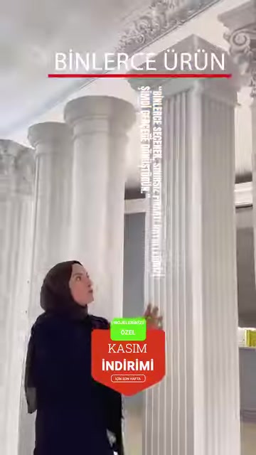 Poliüretan Dekoratif Ürünler ve Uygulama Örnekleri