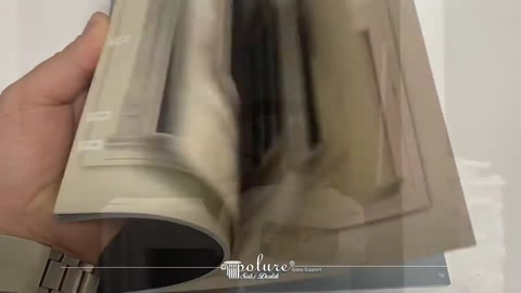 Elde tutulan poliüretan profil örnekleri ve farklı kesit biçimleri