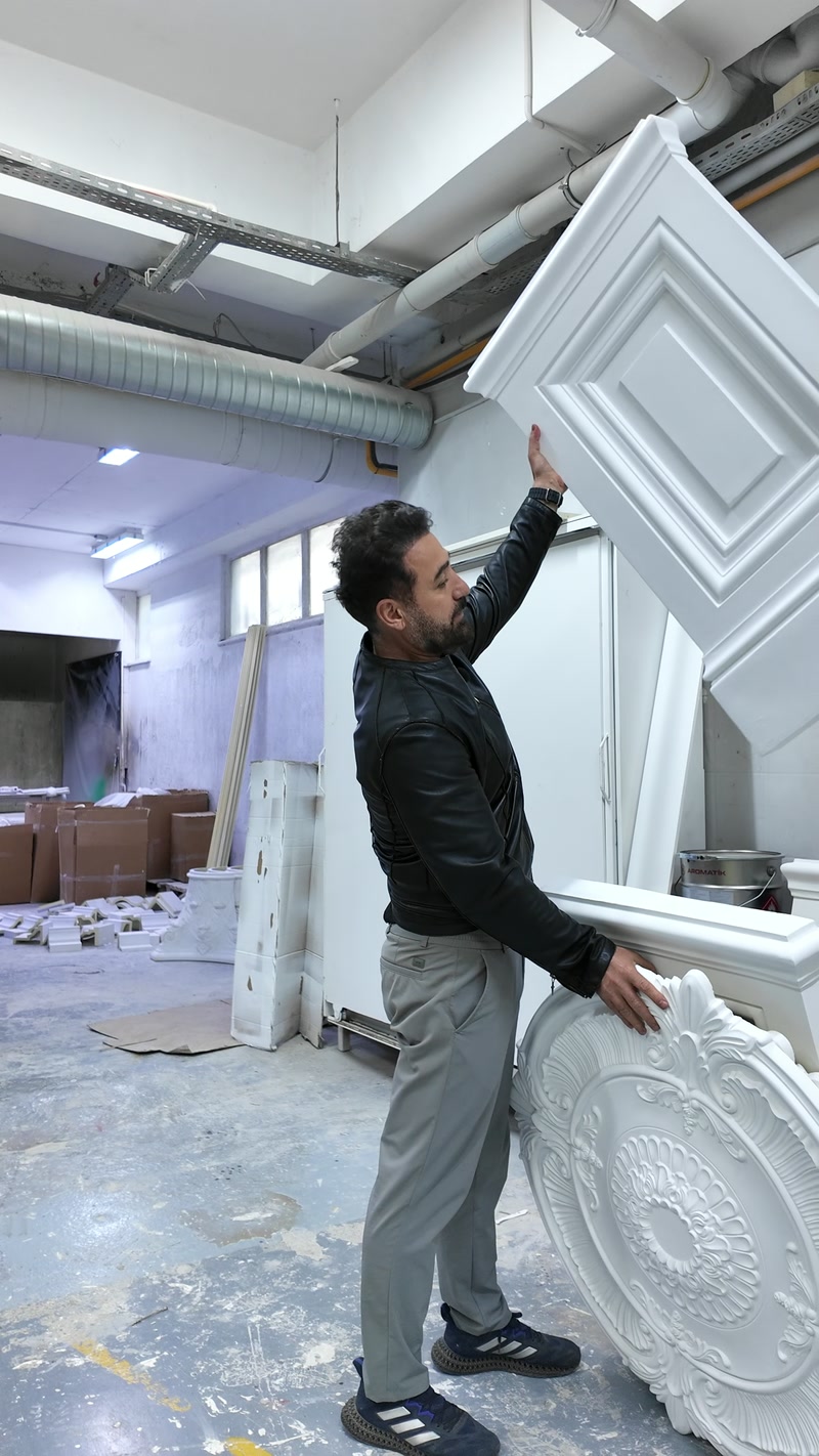 Dekoratif Şömine Çerçevelerinde Son Kontrol ve Paketleme