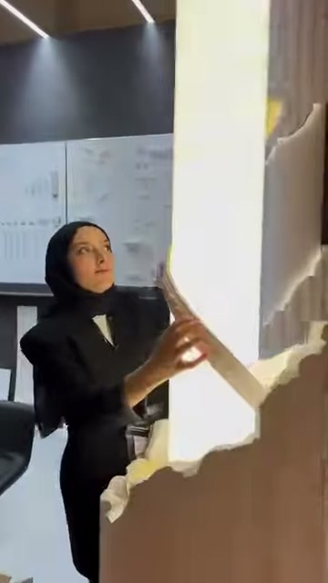 Uzun dekoratif profil, sütun çevresinde iki elle eğilerek uygulanıyor