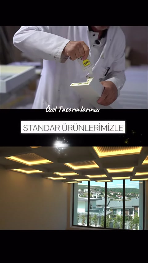 Dekoratif armatür parçasına sıvı malzeme kontrollü biçimde dökülüyor