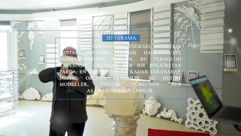 Dekoratif Sütun ve Cephe Elemanlarında 3D Tarama Uygulaması