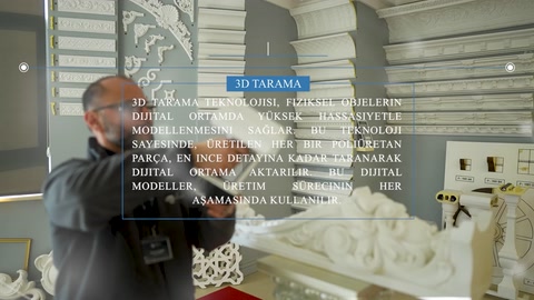 Dekoratif Sütun ve Cephe Elemanlarında 3D Tarama Uygulaması
