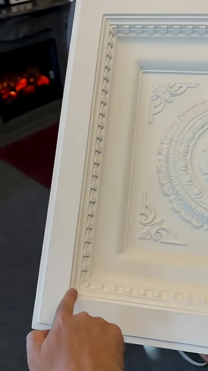 Kare Kaset Kubbe ve Geometrik Poliüretan Tavan Panelleri