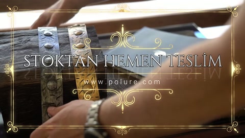 Kiriş üzerindeki süs bandı, elde tutulan aletle yerine oturtuluyor.