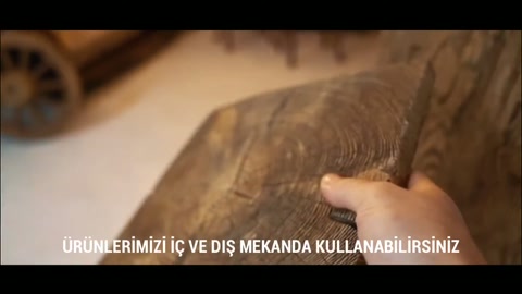 Poliüretan Rustik Kiriş, Mertek, Kütük ve At Arabası Tekeri Üretimi