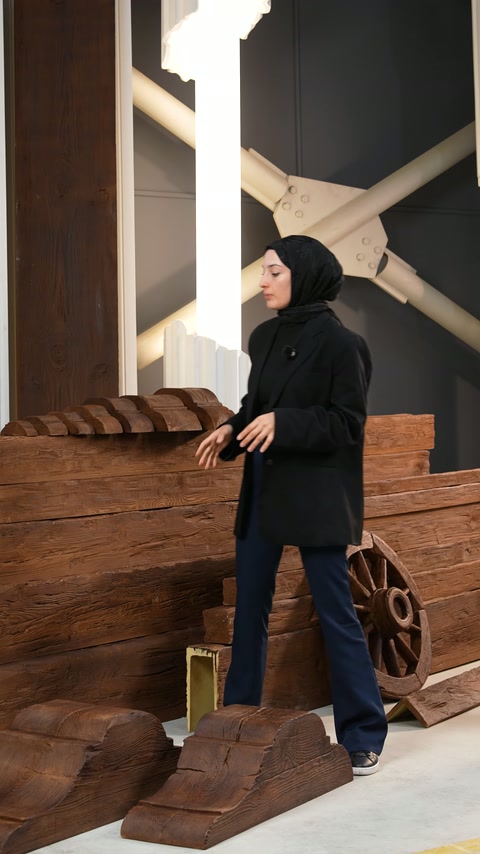 Kusursuz Ahşap Dokulu Hafif Poliüretan Kiriş ve Payandalar
