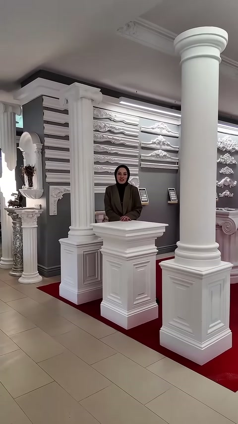 Şık ve Dayanıklı Poliüretan Dekoratif Sütun Modelleri
