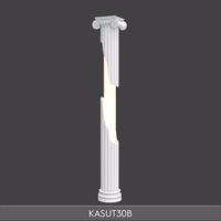 Poliüretan Kırık Formlu Aydınlatmalı Sütun 300 cm (38x47 cm)