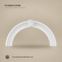 P1456D115VIB Poliüretan Kilit Taşlı Kavisli Kemer 21x155x84 cm