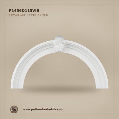 P1456D115VIB Poliüretan Kilit Taşlı Kavisli Kemer 21x155x84 cm