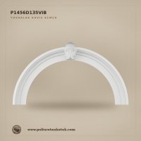P1456D135VIB Poliüretan Kilit Taşlı Kavisli Kemer 21x175x94 cm