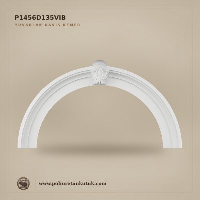 P1456D135VIB Poliüretan Kilit Taşlı Kavisli Kemer 21x175x94 cm