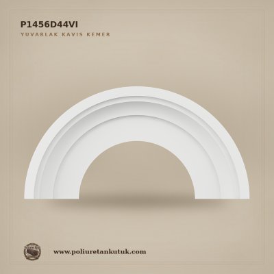 Poliüretan Kavisli Kapı ve Pencere Kemeri 137x840x420 mm