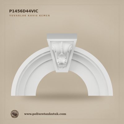 Dekoratif Poliüretan Yuvarlak Kemer 22x84x42 cm P1456D44VIC
