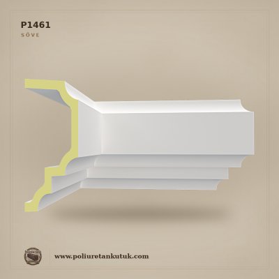 P1461 Poliüretan Söve Profili 15x37 cm