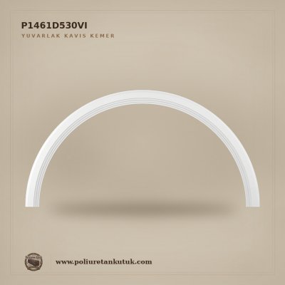 P1461D530VI Poliüretan Yuvarlak Kavis Kemer 15x602x301 cm