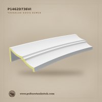 Poliüretan Yuvarlak Kavis Kemer Profili P1462D736VI 184x1287x482 mm