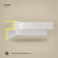 Poliüretan Düz Yüzeyli Dış Cephe Söve Profili P1464 97x200 mm