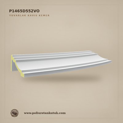 Poliüretan Dekoratif Kavisli Kemer 13x119x35 cm P1465D552VO