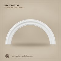 Poliüretan Dekoratif Yuvarlak Kemer Modeli 11x131 cm P1470D101VI