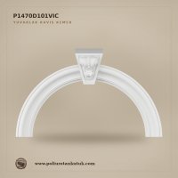 Poliüretan Kilit Taşlı Kavis Kemer 131x80 cm P1470D101VIC