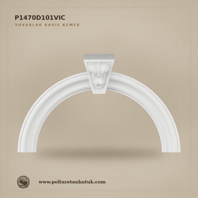 Poliüretan Kilit Taşlı Kavis Kemer 131x80 cm P1470D101VIC