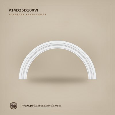 Poliüretan Yuvarlak Kavis Kemer Model - 6x132x66 cm