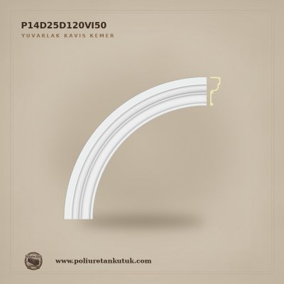 Yuvarlak Formlu Poliüretan Kavis Kemer 60x760x760 mm