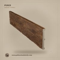3x23 cm Poliüretan Ahşap Görünümlü Kütük Panel