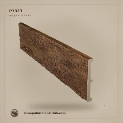 3x23 cm Poliüretan Ahşap Görünümlü Kütük Panel