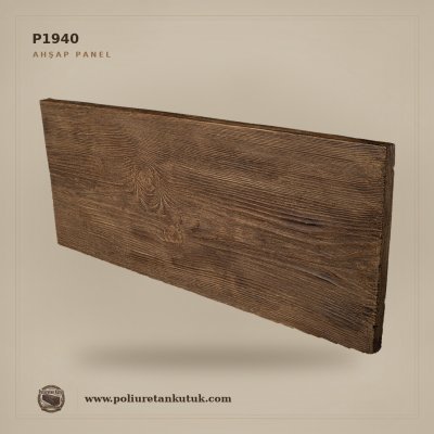 Poliüretan Rustik Kütük Duvar ve Tavan Paneli 4x300x42 cm