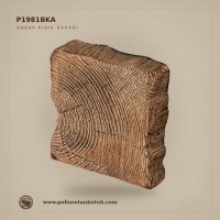 Dekoratif Ahşap Görünümlü Kiriş Kapak P1981BKA 12x12x3 cm