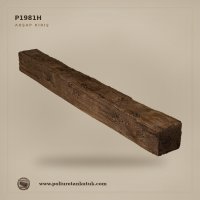 Dekoratif Poliüretan Rustik Ahşap Taklidi Kütük 10x10 cm