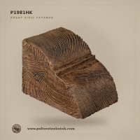 Ahşap Taklidi Poliüretan Kütük Destek Payandası 10x10x14 cm
