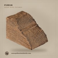 P1981IK Dekoratif Poliüretan Kütük Kiriş Payandası (7x8x11 cm)