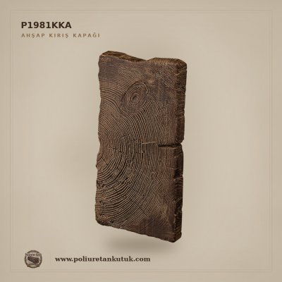 30x16 cm Poliüretan Kütük Ahşap Taklidi Kiriş Kapağı