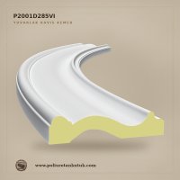 Poliüretan Kütük 3x113 cm Yuvarlak Kavis Kemer Profili