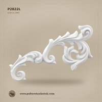 Poliüretan Kütük P2822L Klasik Dekoratif Duvar Süslemesi (41x61 cm)